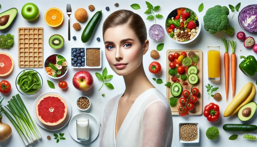 Sugar-free nutrition for improved skin condition